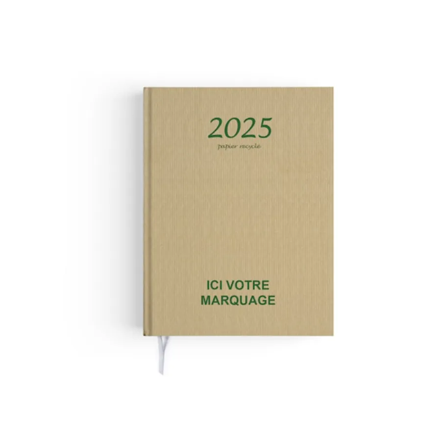 Agenda publicitaire format médium VOYAGE KRAFT 2025