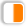 Blanc -Translucide Orange