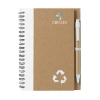 Bloc-Notes Publicitaire écologique en matériau recyclé avec 70 feuilles RECYCLENOTE-L