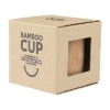 Tasse Personnalisée en bambou unique fabrication à la main 200mL BAMBOO CUP