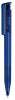 Stylo Publicitaire Bleu Marine PVC SUPER HIT TRANSPARENT