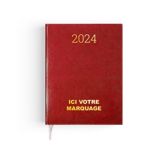 Agenda publicitaire grand format semainier PARIS 2024
