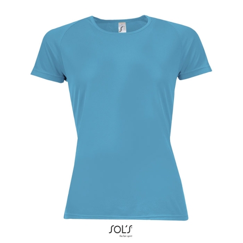 T-shirt respirant publicitaire femme 140 g SPORTY SOL'S