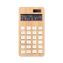 Calculatrice personnalisée à 12 chiffres en bambou CALCUBIM
