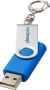 Clé USB publicitaire rotative avec porte-clés MAGGIE