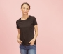 T-shirt femme personnalisable Fabrication Française coton bio 190gr FRANCINE