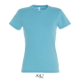 T-shirt personnalisé femme coton 150 g RIO SOL'S